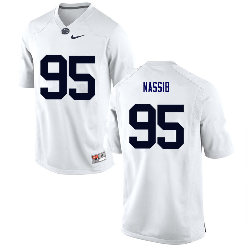 1717 Nike NCAA PENN STATE NITTANY LIONS CARL NASSIB #95 AUTHENTIC Game  JERSEY